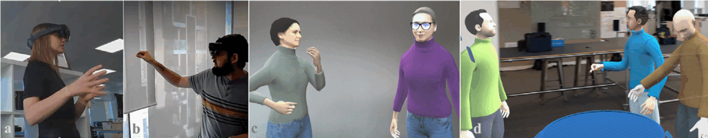 Avatars in mixed-reality meetings: realistic vs cartoon facial likeness