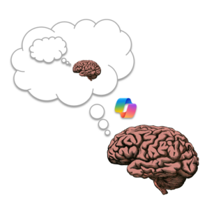 Metacognition brain illustration